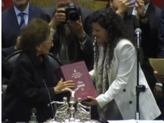 Entrega Luisa Alcalde al Congreso el Sexto Informe de Gobierno de AMLO