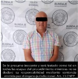 Detienen a persona que conducía vehículo robado