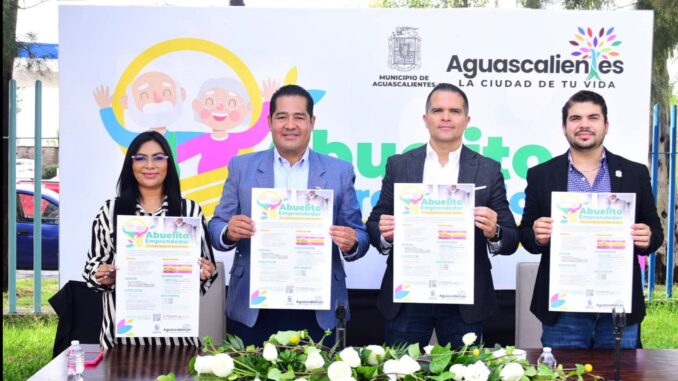 Invita Municipio de Aguascalientes a participar en la Convocatoria "Abuelito Emprendedor"