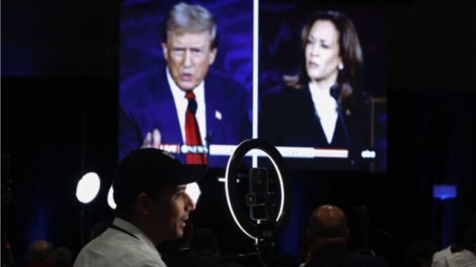 Trump: 'migrantes comen perros y gatos'; Harris: 'escucharán mentiras y agravios'