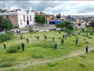 Realiza Municipio de Aguascalientes mega operativo de limpieza al oriente de la Ciudad