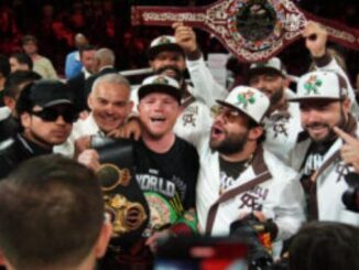 Canelo retiene sus títulos supermedianos AMB, OMB y CMB en Las Vegas