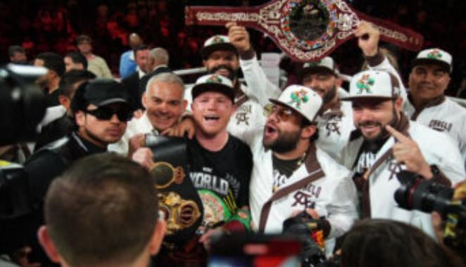 Canelo retiene sus títulos supermedianos AMB, OMB y CMB en Las Vegas