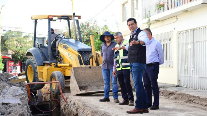 Avanza Municipio de Aguascalientes en la renovación de infraestructura hidrosanitaria en el centro de la Ciudad