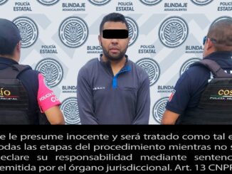 Capturan Policías Estatales y Municipales a un sujeto que privó de su libertad, amenazó y golpeó a su novia