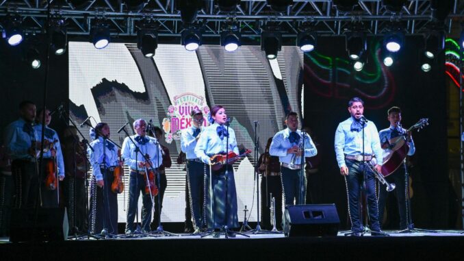 Exitosas presentaciones durante el Segundo día del Festival Vive México en Jesús María