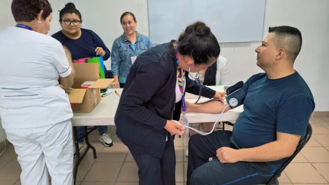 Realizan jornada de revisión médica a policías en Calvillo