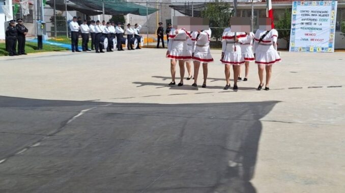 Realizan actividades patrias en el Cereso Femenil