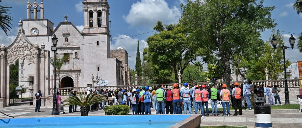 Con éxito se llevó a cabo Simulacro en Jesús María