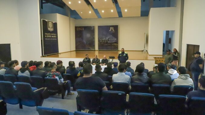 Todo listo para la Tercera Generación de la Guardia Civil Municipal en Jesús María