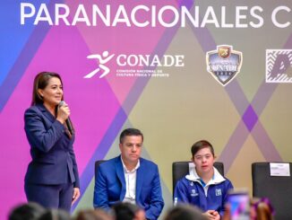 Gobernadora Tere Jiménez desea suerte a los Deportistas que representarán al Estado en ParaNacionales CONADE 2024