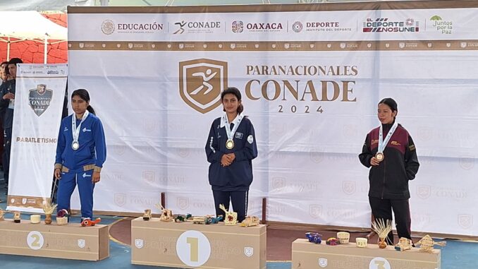 Aguascalientes continúa destacando en los Paranacionales CONADE 2024; sumó tres Medallas