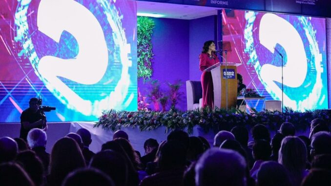 En su Segundo Informe, Aurora Jiménez reitera su compromiso con las familias de Aguascalientes