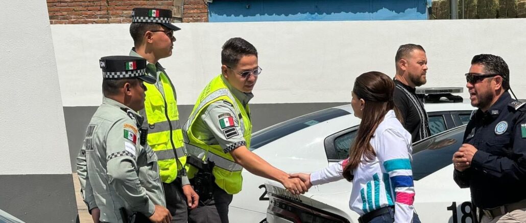 Gobernadora Tere Jiménez supervisa Seguridad en puerta Norte del Estado; reconoce labor del Ejército, Guardia Nacional, Policía Estatal y Municipal