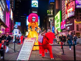 La Catrina de Aguascalientes cautiva Nueva York
