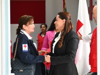 Reconoce la Cruz Roja Mexicana el respaldo que le ha dado Tere Jiménez a la institución