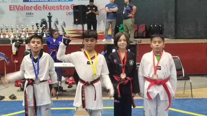 Atletas hidrocálidos ganan en Torneo Nacional e Internacional de Taekwondo