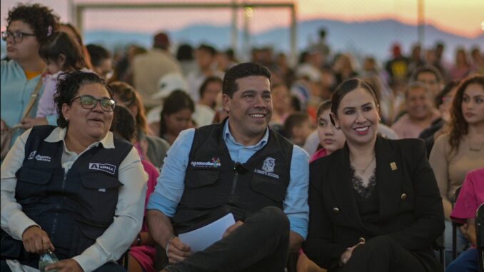 Presenta Leo Montañez Tercer Informe en nuevo Parque Cultura Yumana en el oriente