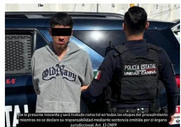 Fue detenido un sujeto que contaba con una orden de reaprehensión