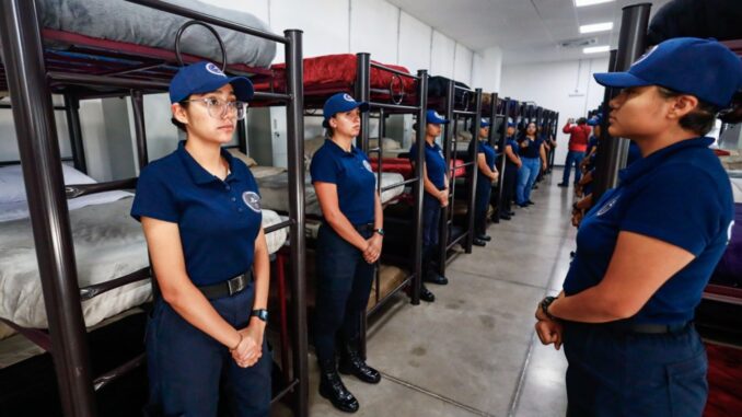 Inaugura Leo Montañez dormitorios para Cadetes de la Secretaría de Seguridad Pública Municipal