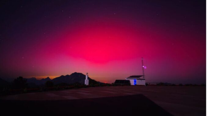 Aurora boreal sorprende en regiones de México | Fotos