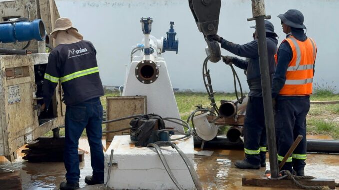 Instala MIAA nuevo equipo de bombeo en el pozo de Pensadores Mexicanos