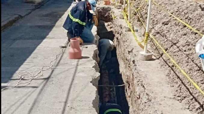 Mejora MIAA red de alcantarillado en el Barrio de la Purísima