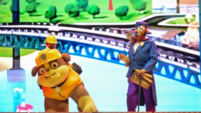 Paw Patrol conquistó a chicos y grandes en el 449 Aniversario de la Ciudad de Aguascalientes