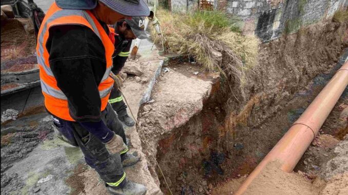 Mejora MIAA infraestructura en el fraccionamiento El Maguey