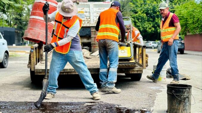 Municipio da continuidad al Programa de mantenimiento y rehabilitación de vialidades principales