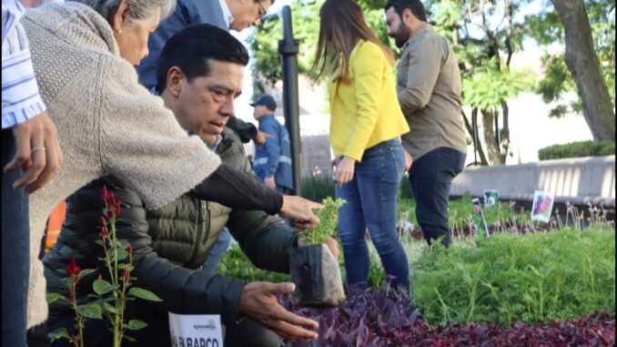 Impulsa Leo Montañez un Aguascalientes verde y la cultura del cuidado al Medio Ambiente