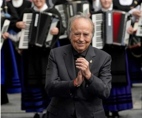 Serrat regresa a los escenarios en la gala de los Premios Princesa de Asturias