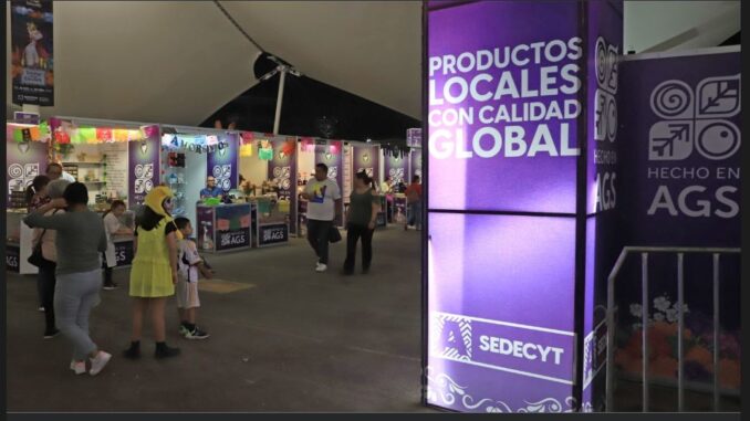 Productos Hecho en Aguascalientes en el Festival Cultural de Calaveras