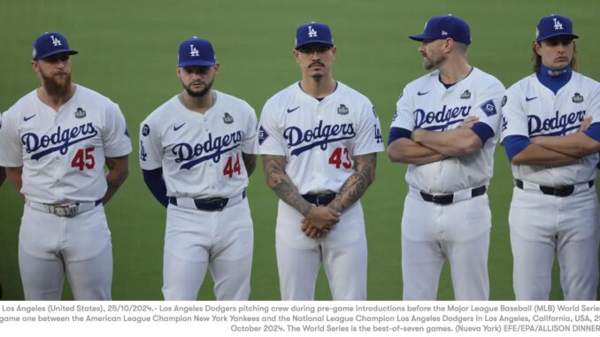 Dodgers gana el primer juego de la Serie Mundial