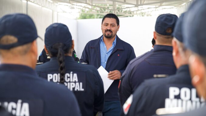 Impulsa Ayuntamiento de Pabellón de Arteaga la profesionalización policial