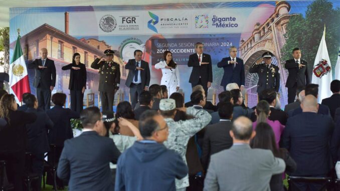 Asiste Secretario de la SSPE a la inauguración de la Segunda Sesión Ordinaria de la Zona Occidente de la Conferencia Nacional de Procuración de Justicia