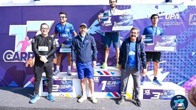 Con gran éxito se realizó la 13a carrera Atlética de 5y 10 km de la Universidad Politécnica de Aguascalientes