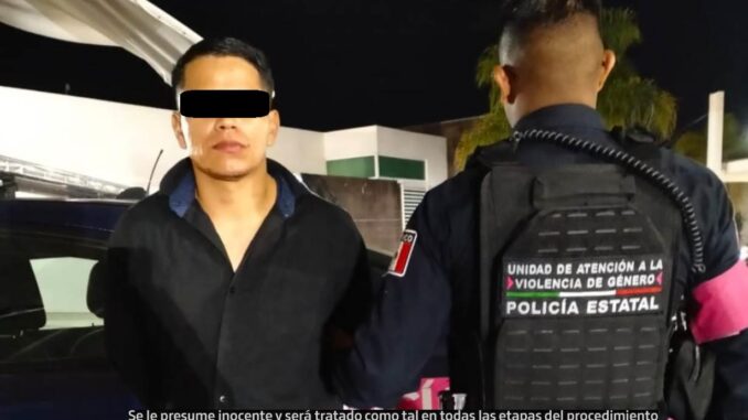 Golpeó a una mujer y fue detenido