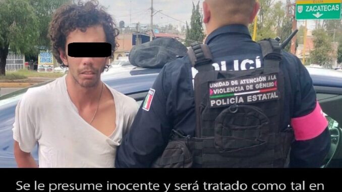 Persona detenida por violencia familiar