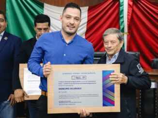 Calvillo recibió la Certificación de Municipio Saludable