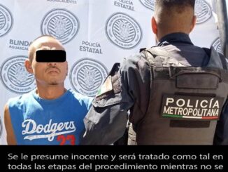 Debido a que llevaba droga entre sus pertenencias fue detenido