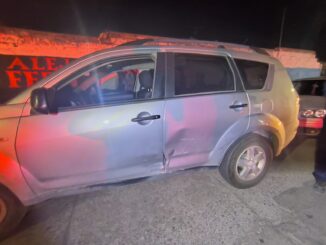 Policías Viales de Aguascalientes atendieron el reporte de accidente que se registró en la colonia Curtidores