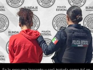 Policía Estatal detiene a una mujer en posesión de droga