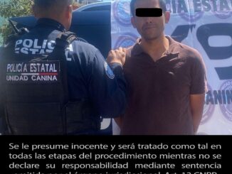 Policía Estatal detiene a una persona por posesión de droga