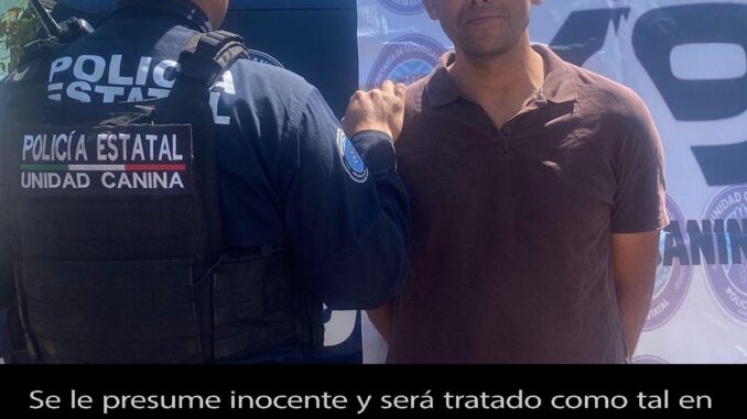 Policía Estatal detiene a una persona por posesión de droga