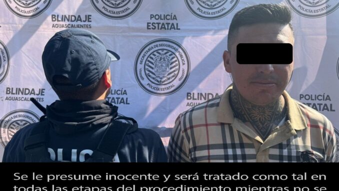 Policía Metropolitana detiene a presunto distribuidor de droga