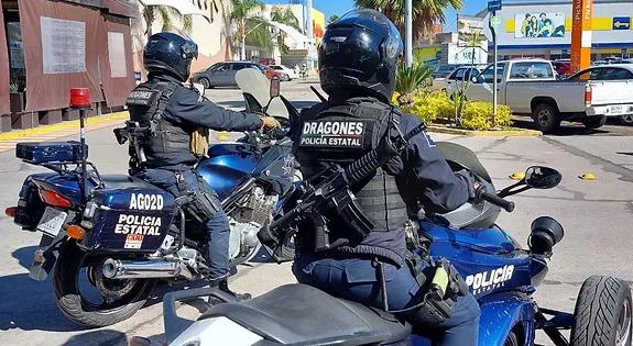 Aseguran una motocicleta con matrícula sobrepuesta