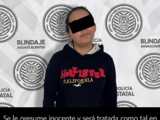 Fue detenida una mujer cuando conducía un vehículo con reporte de robo