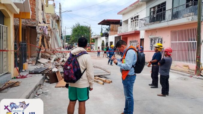 Gobierno de Calvillo atiende integralmente a Damnificados por explosión de tanque de gas LP