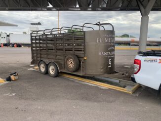 Aseguran remolque con alteraciones